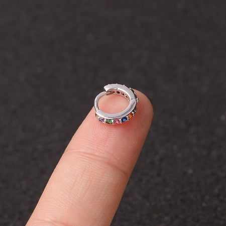 akoada daith huggie helix tragus cartilage 1pc 6mm