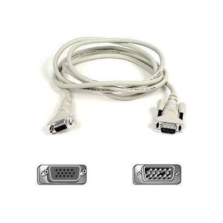UPC: 0722868392737 | Belkin F2N025-25 25 ft. HD15 M/F VGA Monitor Extension Cable
