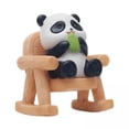 thumbnail image 1 of 2x Estatua Decorativa De Jardín Mecedora En Miniatura Para Dormitorio Exterior Interior Panda, 1 of 8