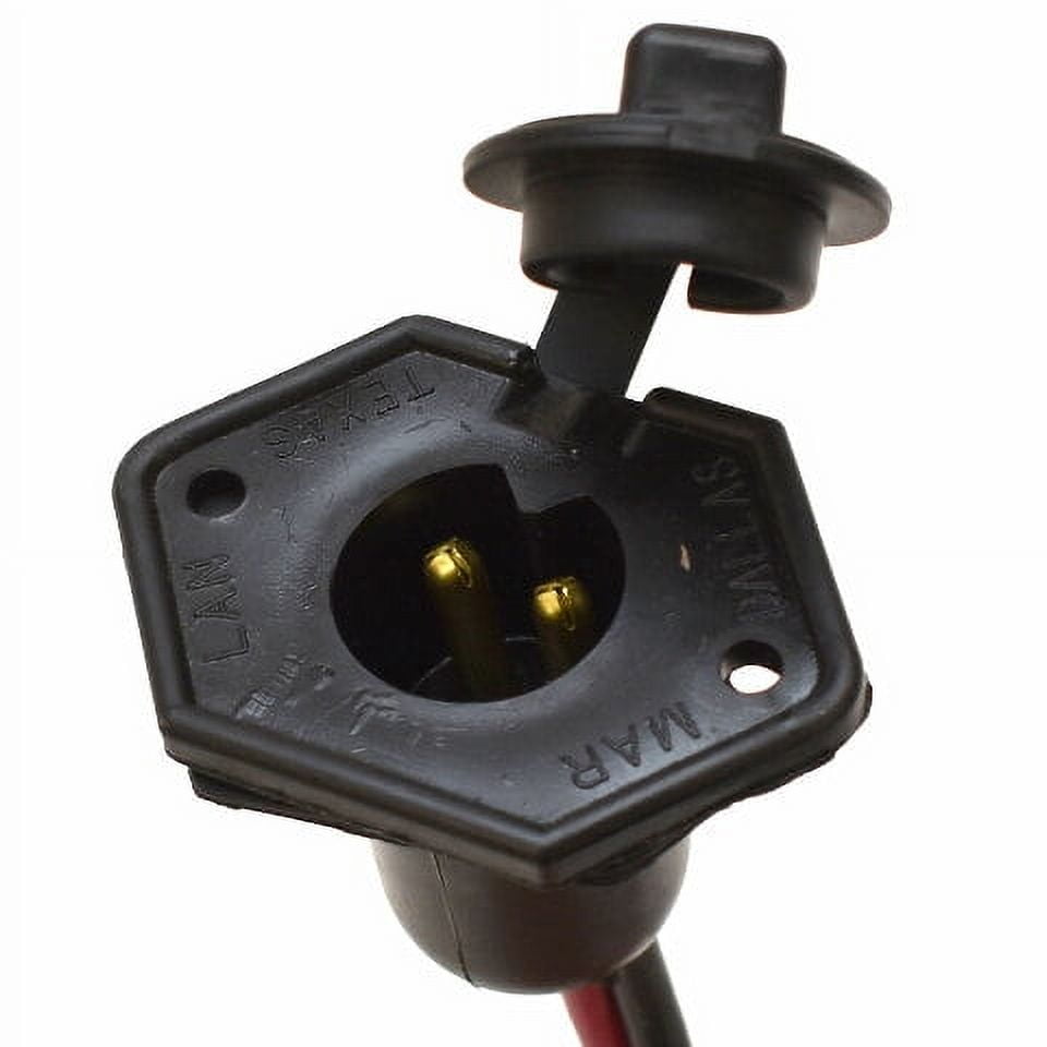 Deecaray 14365-6&14366-6 Heavy Duty Trolling Motor Connector, Male