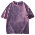 thumbnail image 2 of Tops para hombre, blusas y camisas de cuello redondo y manga corta para hombre. Camiseta de manga corta con lentejuelas "Return to the Ancients Breath", talla grande, blusa Fallow para hombre, poliést, 2 of 4