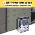 thumbnail image 3 of Botes de Basura,8L Cubo De Basura Automático Con Sensor Para Baño,Cubo de Basura de Plástico,Botes de Basura Inteligente,inteligente con tapa,para Inodoro, 3 of 7