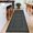 Black, variant on Washable Runner Rugs 2x6 Modern Checkered Accent Rugs, Non-Slip Ultra-Soft Neutral Indoor Mats, Non-Shedding Bordered Floor Cover for Hallway, Bedroom, Laundry, Brown