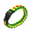 thumbnail image 7 of HOOUN Green Outdoor Camping Paracord Bracelet Wristband Emergency Survival Unisex, 7 of 7