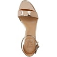 thumbnail image 4 of Naturalizer Women's Vera Ankle Strap Sandals Rose Gold 10M, 4 of 5
