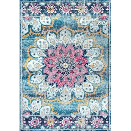 Nuloom Vintage Floral Kiyoko Area Rug Or Runner Walmart Com