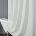thumbnail image 2 of Xiao Hua Cortinas de ducha para baño, de tela lavable, impermeables, color blanco, 2 of 4
