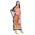 thumbnail image 4 of Gypsie Blu Women Long Kaftans Summer Loose Caftan Dress Evening Casual Ladies Dresses Online, 4 of 7