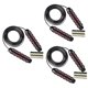 thumbnail image 1 of con Peso, Adecuada para Ejercicios Aeróbicos, Entrenamiento de Velocidad, Entrenamiento de Resistencia con Saltos Extremos, Negro y Rojo, 1 of 5