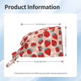 thumbnail image 2 of Scrub Caps Women Men, Cute strawberry print Adjustable Working Caps, Turban Hat Cleaning Working Cap with Sweatband, Elastic Bandage Tie Back Nurse Cap, 2 of 5
