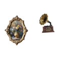 thumbnail image 1 of Marco de fotos,Marco de fotos Decoración del hogar Exhibición de fotos,Estatua vintage,Estatua vintage de resina,figura artesanal,Escultura coleccionable,adorno artesanal de resina para el, 1 of 8