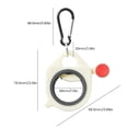 thumbnail image 5 of Durable Plastic Cable Tie Organizer Portable Fluorescent Cable Tie Storage Tool Stable Storage Cable Tie Holder set2, 5 of 5