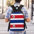 thumbnail image 6 of Flag Of Costa Rica Backpack Travel Bag For Men Women Lightweight Back Pack With Laptop Compartmen, 6 of 7