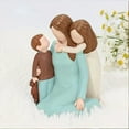 thumbnail image 2 of Cevemin Exquisite Hand-Painted Resin Sister Figurine - Heartwarming Friendship Gift for Women, Home Decor Sculpture for Bedroom & Living Room with Sentimental Bond Symbol, 2 of 4