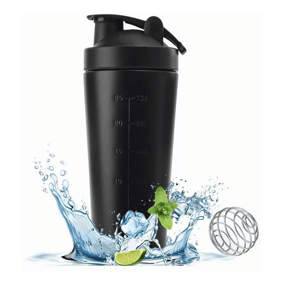 Vaso Shaker Gim Acero Inoxidable, Negro