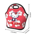 thumbnail image 3 of Hello Kitty Neoprene Lunch Bag, Insulated Lunch Bag for Women Men Lunch Box Container Bag Reusable Lunch Tote Bag for Office, Work, Beach, Travel, Picnic, 3 of 7