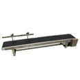thumbnail image 3 of EQCOTWEA 59"*7.8" Desktop PVC Conveyor Belt Industrial Transport with Single Guardrail Stainless Steel, 3 of 6