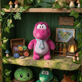 thumbnail image 6 of Gameoverse Series Premium Plush Collectible - Collection Soft Stuffed Animals - Classic Cartoon Characters - Retro Video Game Room Setup Decor - Perfect Surprise Gift for Gamers and Fans (1PC), 6 of 7