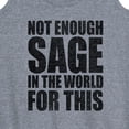 thumbnail image 3 of Instant Message - Not Enough Sage - Women's Racerback Tank Top, 3 of 6