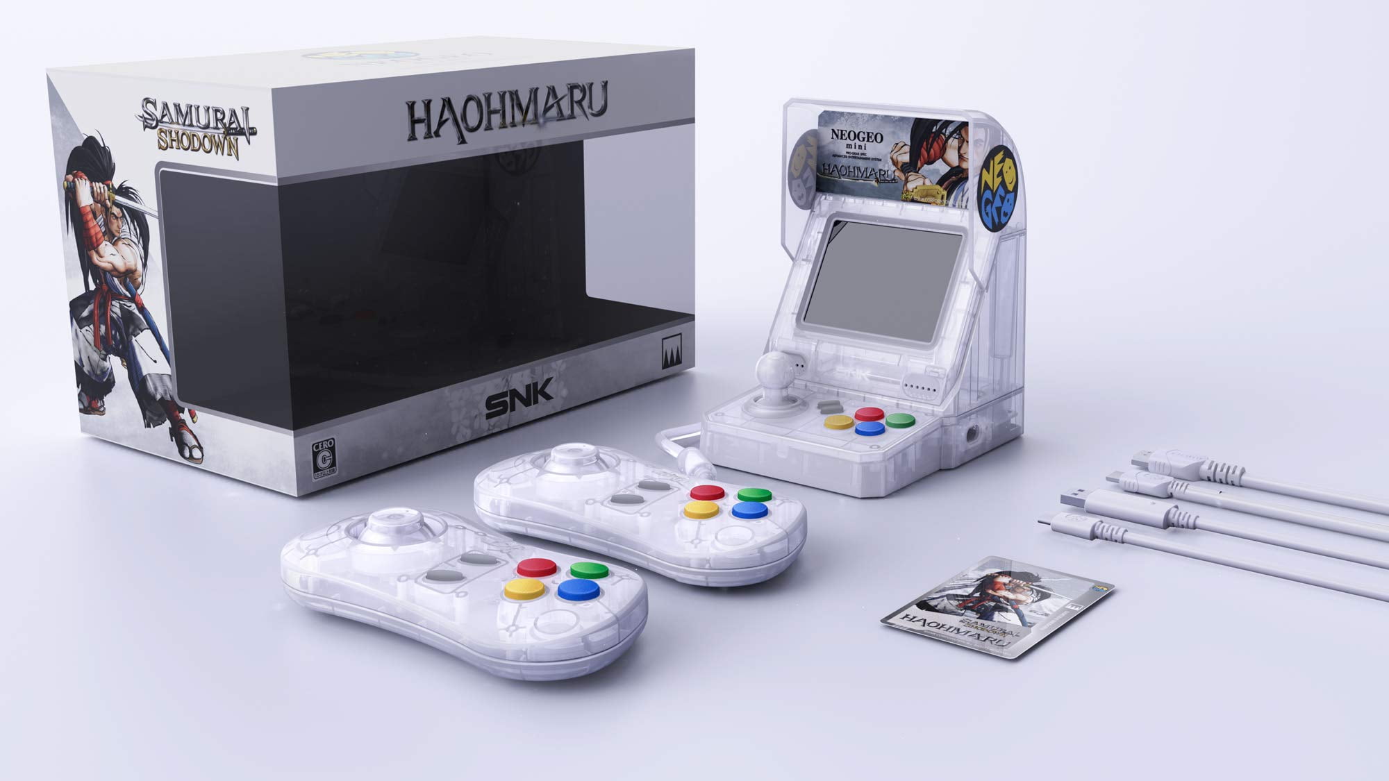 NEOGEO mini Samurai Showdown Limited Edition Bundle-Ukyo Tachibana