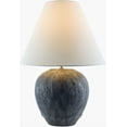 thumbnail image 5 of Livabliss Table Lamps, 22" Bagre Modern Bedside Nightstand Table Lamp for Bedroom Living Room Office, Gray Body with White Shade (22"H x 16"W x 16"D), 5 of 6