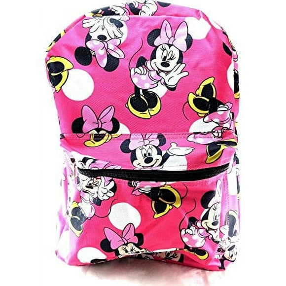 Backpack - Disney - Minnie Mouse Pink School Bag New 100230 (001834)