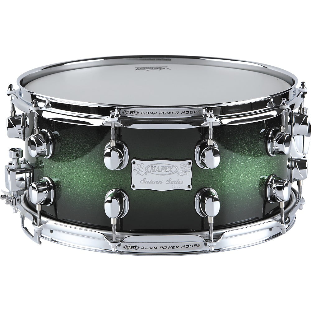 Mapex Saturn Snare Drum Green Apple Burst 14 X 6.5