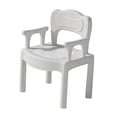 thumbnail image 1 of Silla de ducha Yinane antideslizante con reposabrazos y respaldo para baño de personas mayores, 1 of 8