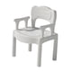 thumbnail image 1 of Silla de ducha Yinane antideslizante con reposabrazos y respaldo para baño de personas mayores, 1 of 8