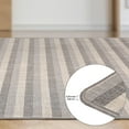 thumbnail image 2 of 3'x4' Wicklow Canvas Woven Low Profile Grey Mat, 2 of 6