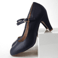 thumbnail image 5 of J. Adams Honey Jane Heels for Women – Round Toe indented Pumps Heels Shoes Stylish and Comfortable with Gentle Ankle Strap, 5 of 7