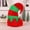 A, variant on Vikakiooze Christmas Tree Ornament Bell Christmas Hat, Christmas Decoration Items, Striped Patchwork Hat Decorations
