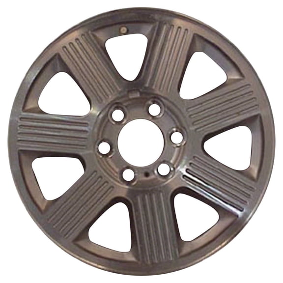 Pre-Owned Original Equipment Painted Silver Aluminum Wheel 18 x 7.5 2L7Z1007AC fits 2003-2006 Lincoln Navigator (Good)