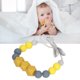 thumbnail image 4 of Cadena De Mordedor Para Bebé, Cadena De Mordedor Para Regalo ANGGREK Silicone Baby Teether Chain, 4 of 8