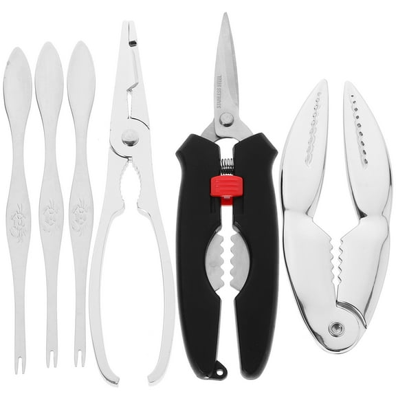 YIHONGMU KESYOO Seafood Tools Set Crab Crackers Picks Scissors Utensils Lobster Forks