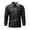 Black Fleece Lined Leather Jacket for Men, variant on Mens Fleece Lined Leather Jacket 2025 Trendy Vintage Solid Coat Turndown Collar Jacket Padded Design Casual Workout Long Sleeve Clothes Fashion Black XXL