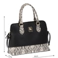 thumbnail image 1 of 9928-1 Bolsa tipo satchel Lover negra, 1 of 5