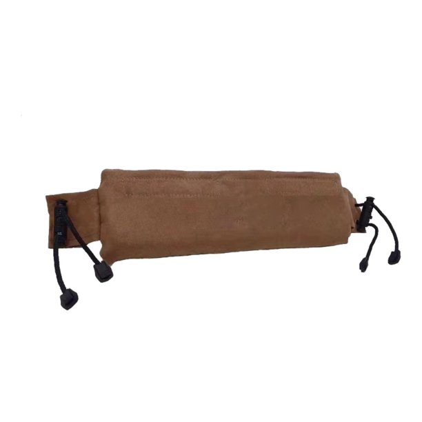 Almohada de viaje para el cuello, extraíble, portátil, de espuma viscoelástica, ergonómica y transpirable. Marrón