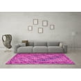 thumbnail image 3 of Ahgly Company Indoor Square Persian Pink Traditional Area Rugs, 7' Square, 3 of 4