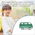 thumbnail image 4 of Vogacara 2wd RC coche resistente al desgaste luz LED ajustable 260 motores de potencia plástico oruga trasera eje Motor juguetes niños regalos Kits de construcción modelo Verde Single-Power Vogacara FN010345-04B, 4 of 6