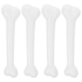 thumbnail image 1 of 4PCS Halloween Props Simulative Human Skeleton Plastic Bones Model Dog Bones Toy False Bones (White), 1 of 5