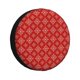 thumbnail image 1 of Balery Red White Snowflakes Cubiertas para Neumáticos - Protector Resistente para Neumáticos de Camioneta, SUV, Remolque, Camper y RV-16 inch, 1 of 6