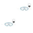 thumbnail image 4 of Eigraketly Niños Natación Gafas ajustables Niños Niñas Piscina Anti-vaho Gafas impermeables Anteojos Deportes Tipo de equipo Azul Tipo 2 Azul 2Conjunto, 4 of 6