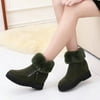 Winter Women Ankle Boots Fashion Thick Sole Boots Footwear Warm Boots Shoes