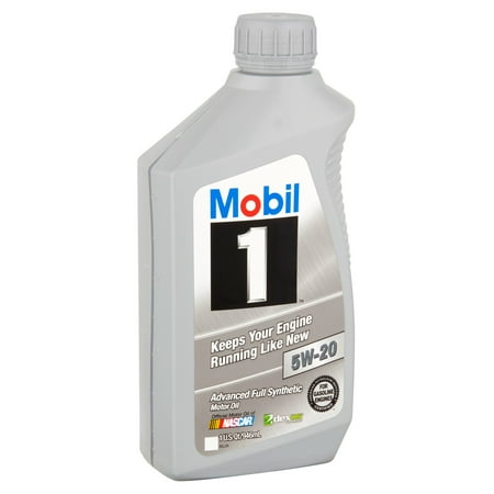 (3 pack) (3 Pack) Mobil 1 5W-20 Full Synthetic Motor Oil, 1 qt