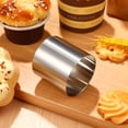 thumbnail image 4 of 8 Pcs Stainless Steel Mini Cake Rings Cheese Cake Molds Mousse Rings for Baking Dessert, 4 of 7