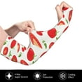 thumbnail image 3 of Balery Fresh Red Tomato Cooling Arm Sleeves for Men & Women – Breathable, Moisture-Wicking Arm Sleeves for Women, Men & Kids, 3 of 8