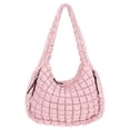 thumbnail image 1 of Bolso de mano Juoxeepy, acolchado, grande, acolchado, de nailon con hombros, 1 of 6