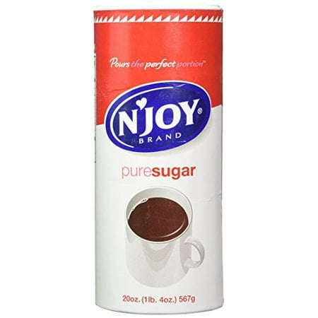 Njoy Sugar, 20 Oz. Canisters, Pack Of 3