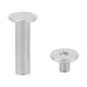 thumbnail image 5 of Remache de tornillo de álbum remache de cabeza plana duradero tornillo de remache artesanal remache de tornillo para bricolaje piezas de sujeción ANGGREK Otros, 5 of 8